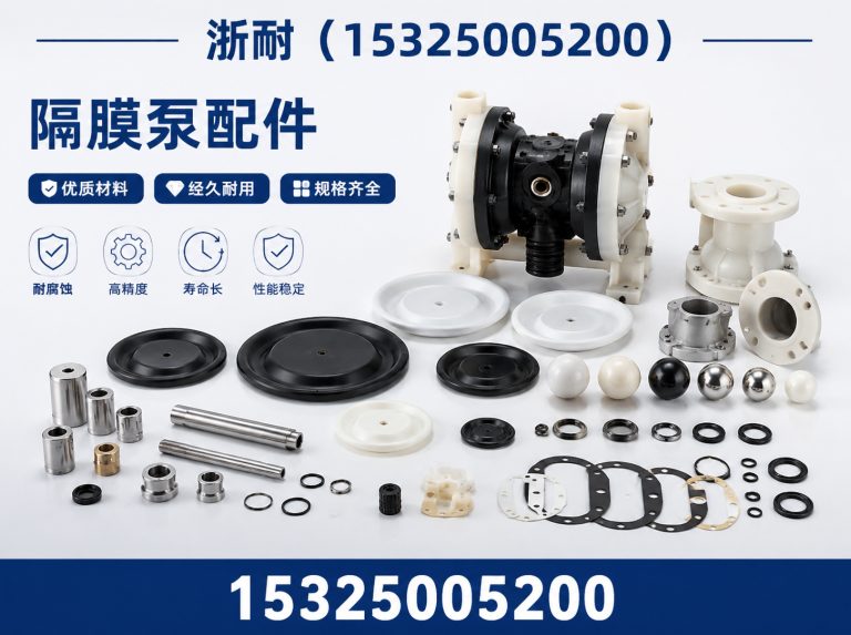 浙江隔膜泵配件展示图